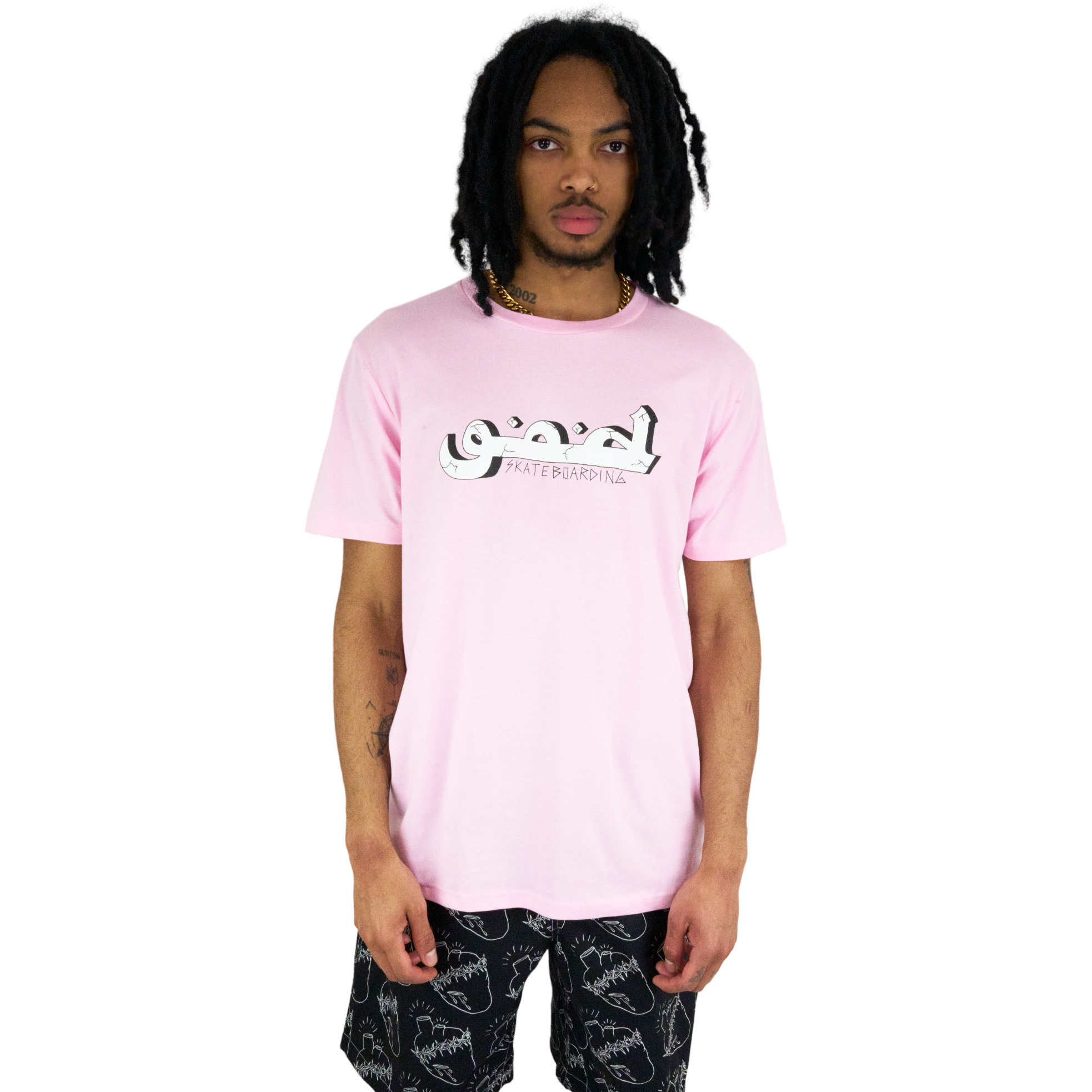 God Stone Logo Pink T-Shirt