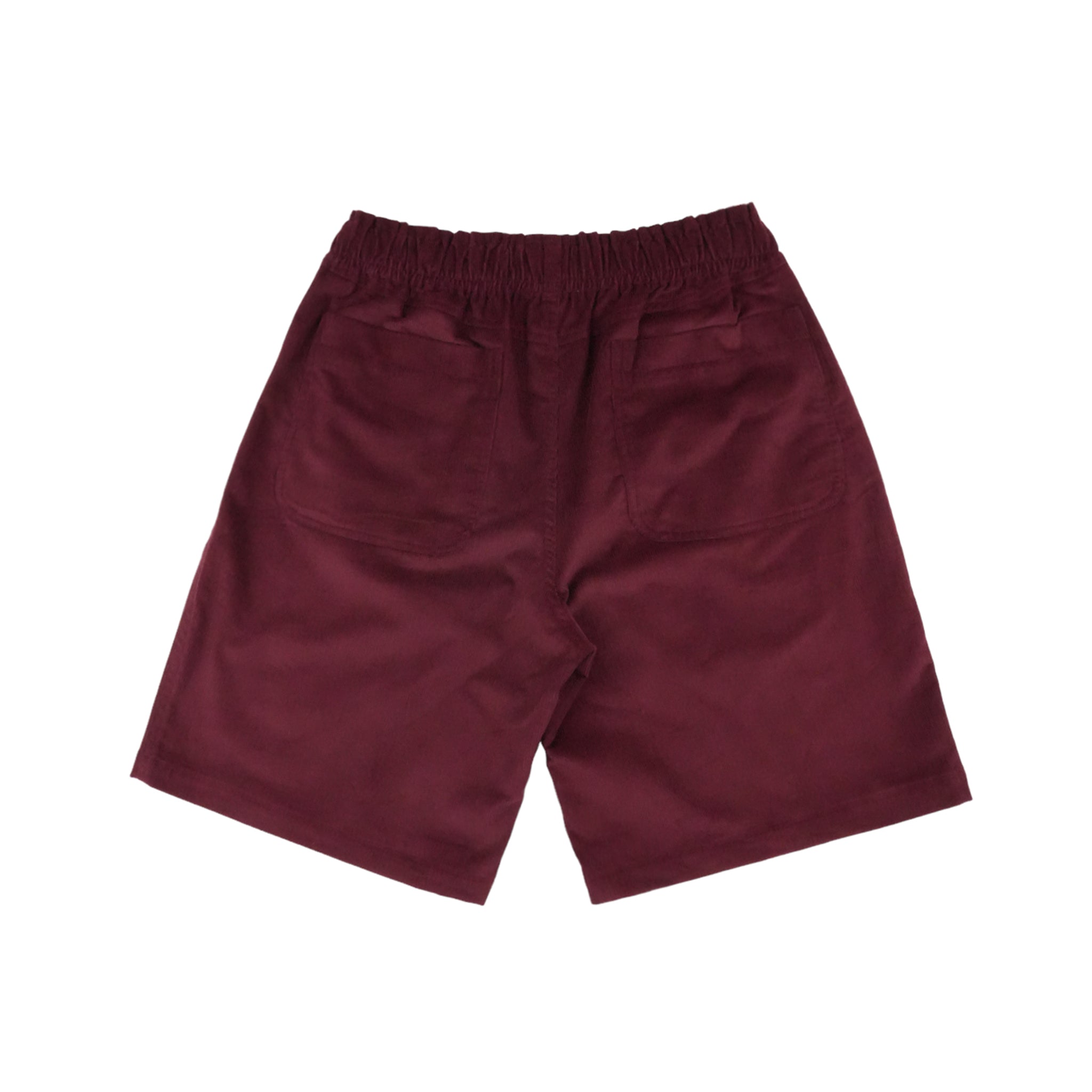 God Wine Cord Shorts